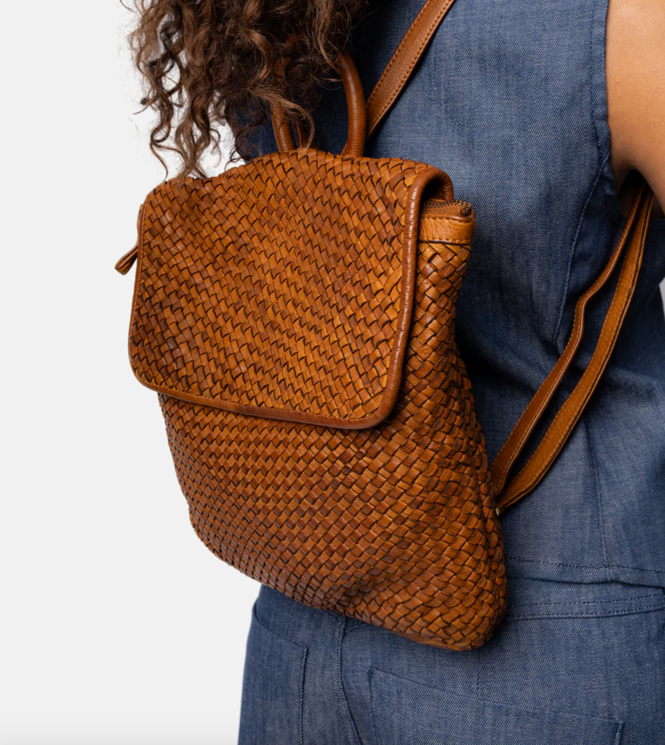 Ryggsäck Miriam Cognac