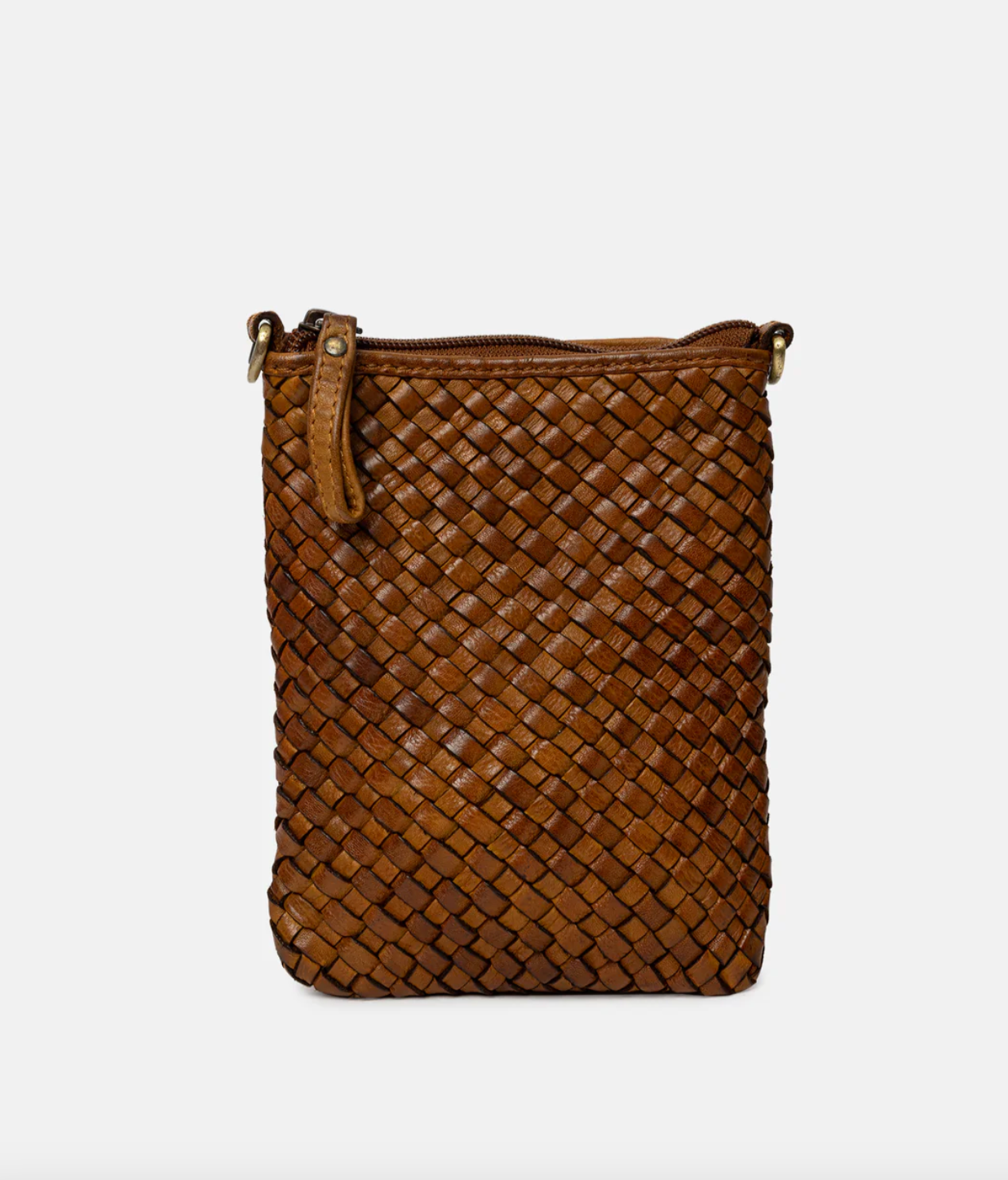 Crossover mobilväska - Miriam Cognac