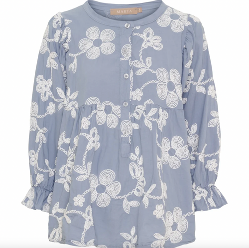 Bluse Amria blue