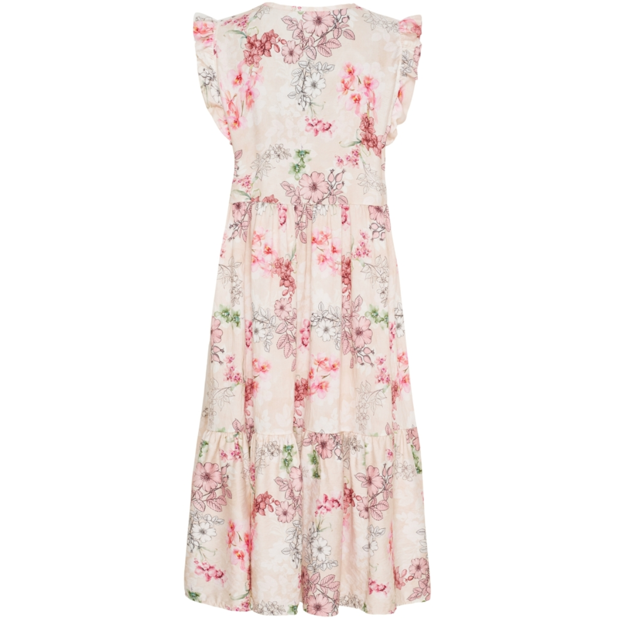 Klänning Anika Rosblomma