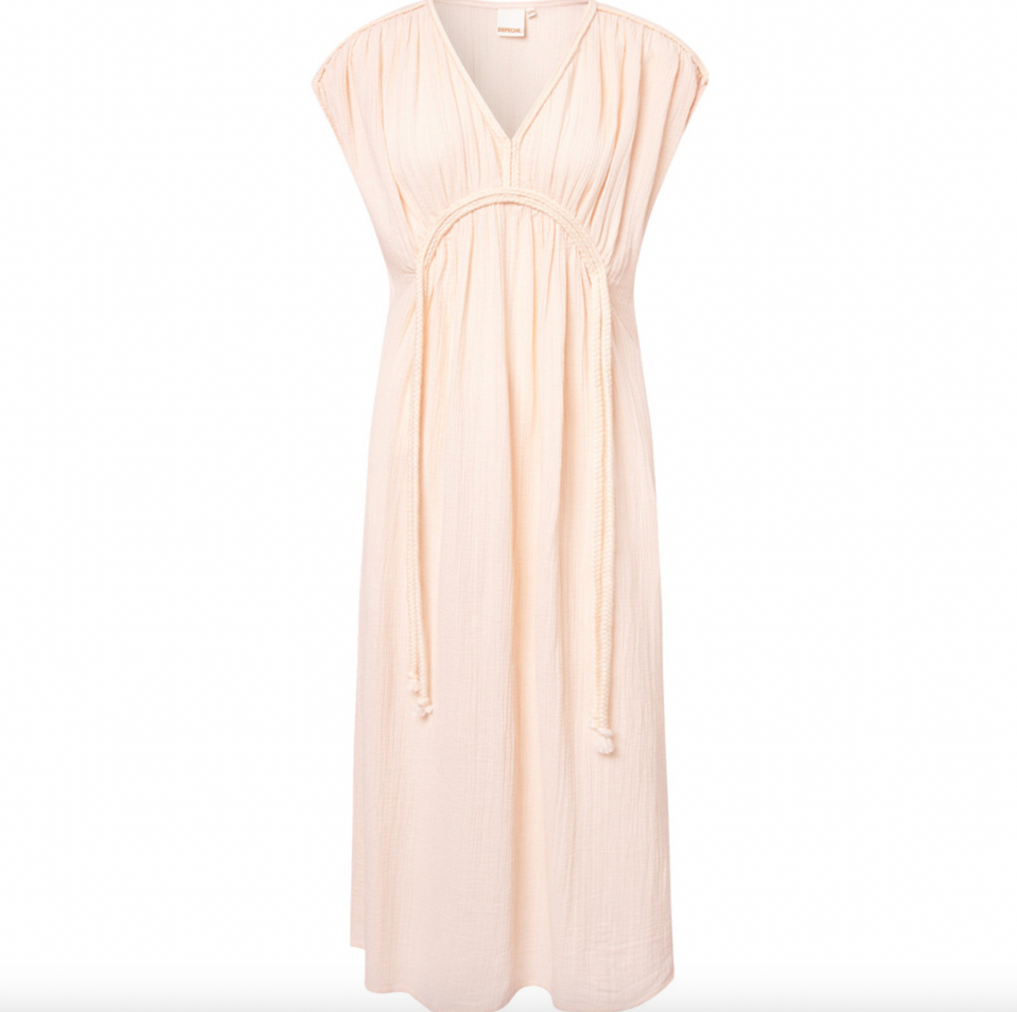 Sommarklänning - Mjuk persika