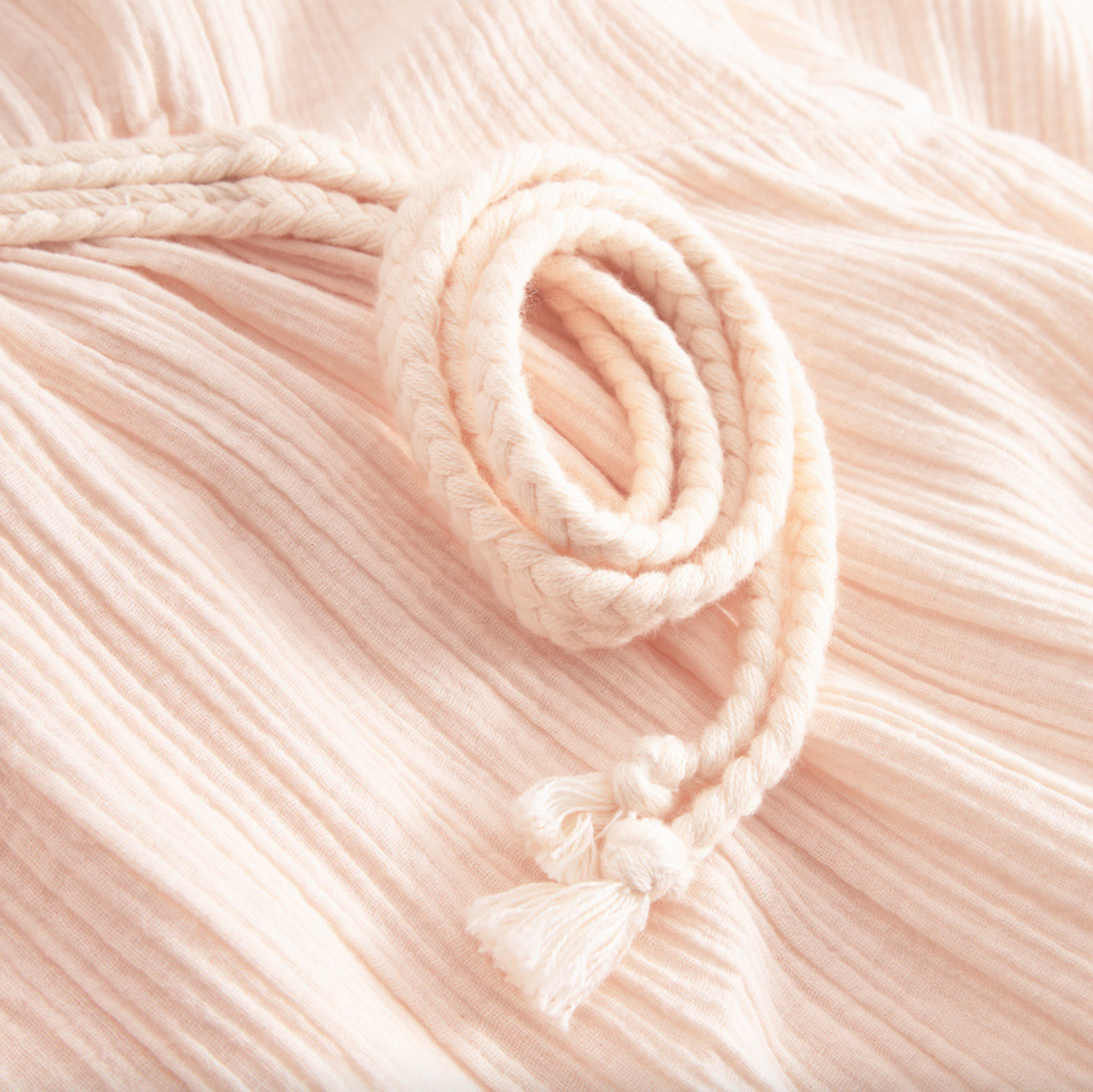 Sommarklänning - Mjuk persika