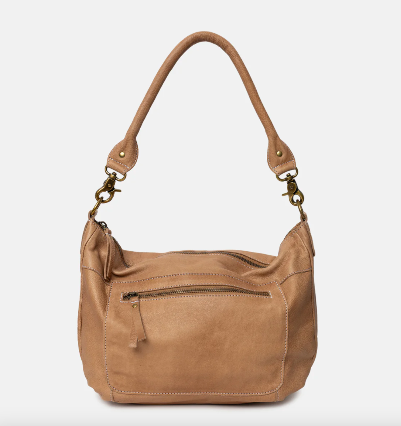 Axelväska Naomi small - Taupe