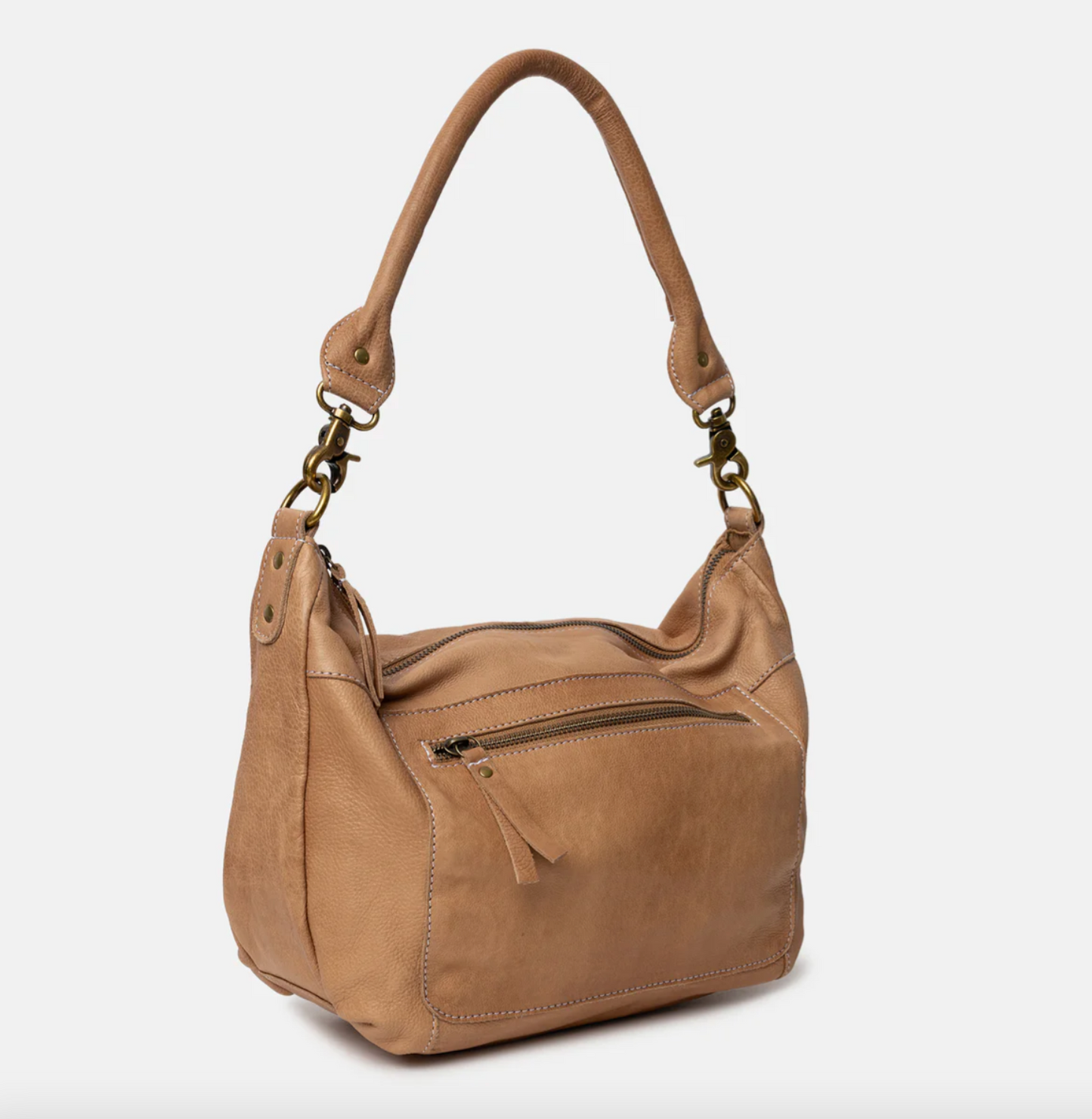 Axelväska Naomi small - Taupe