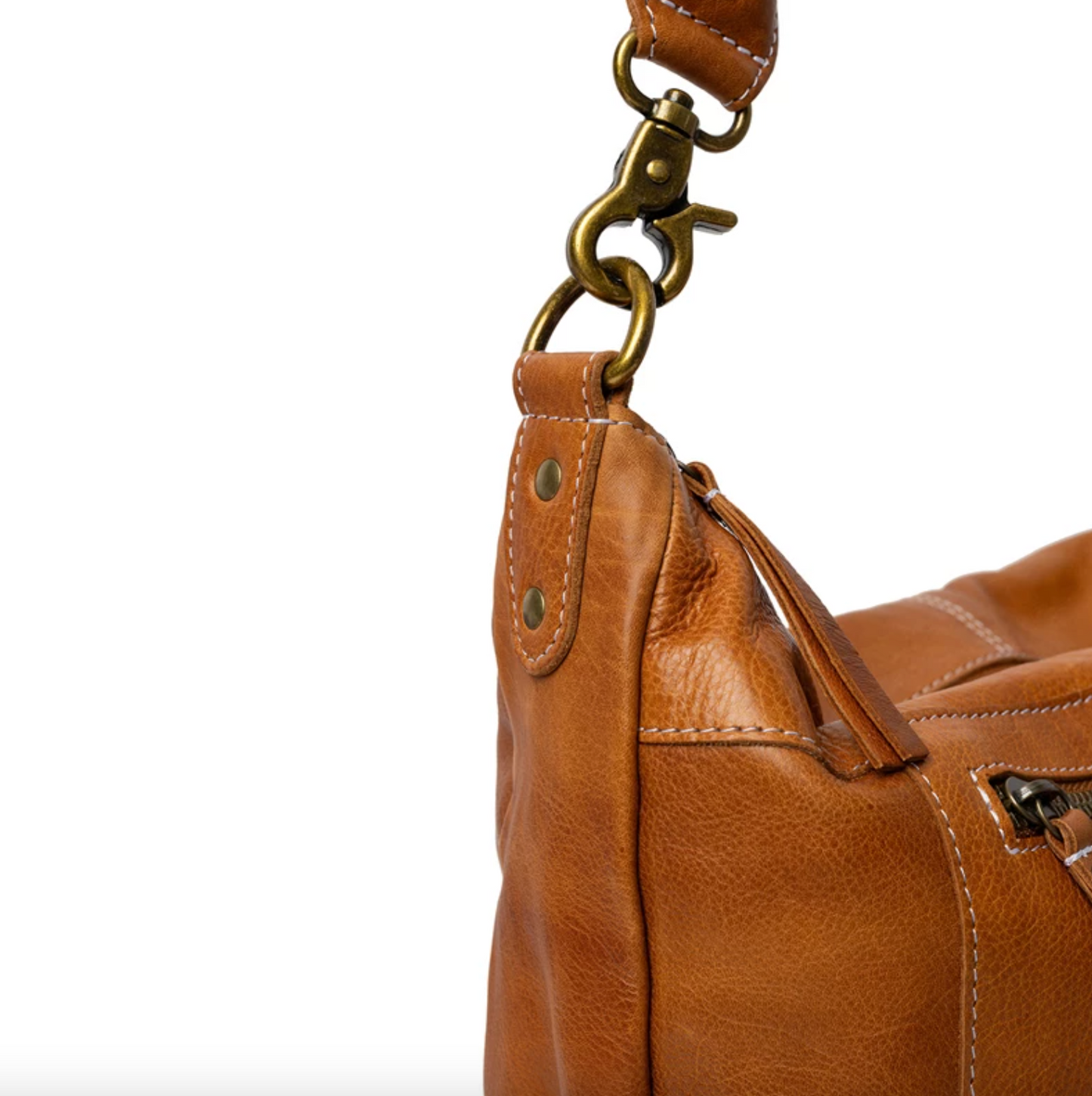 Axelväska Naomi small - Cognac