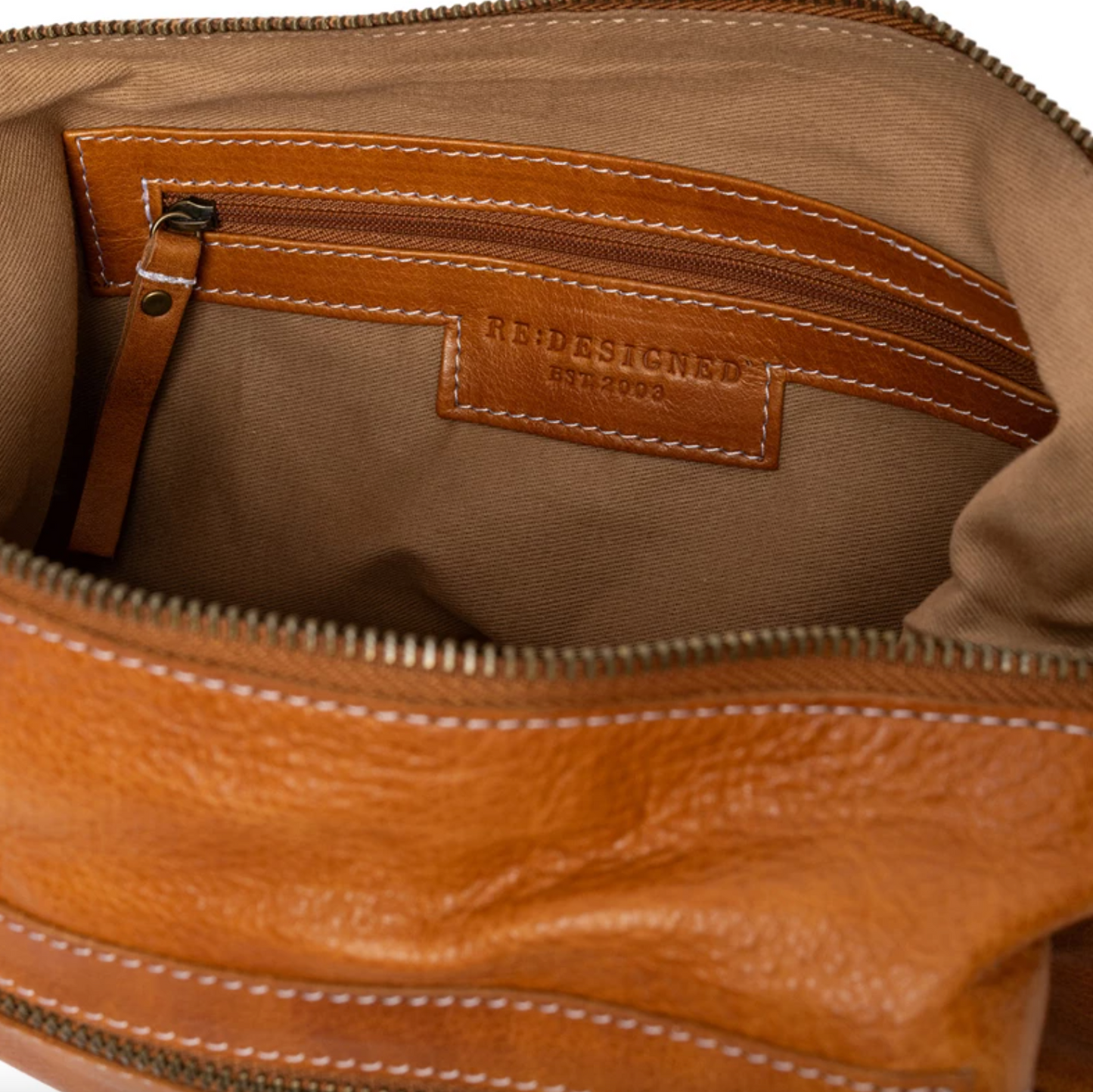 Axelväska Naomi small - Cognac