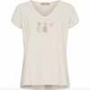 T-shirt - Beige Ananas