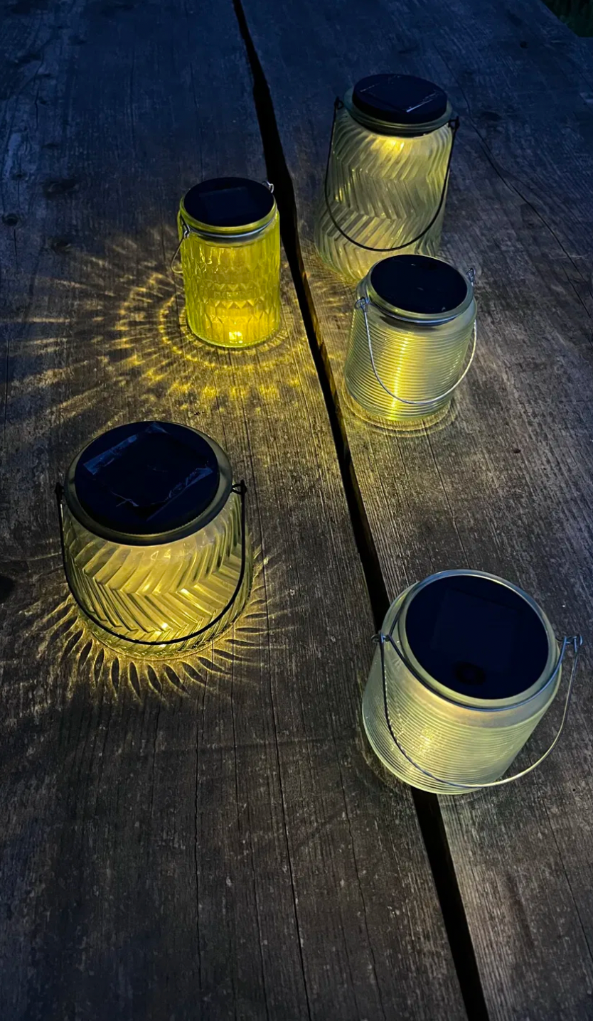 Solcellslykta – Fiona grön