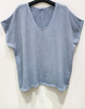 T-shirt Cozy linneblandning - Jeans