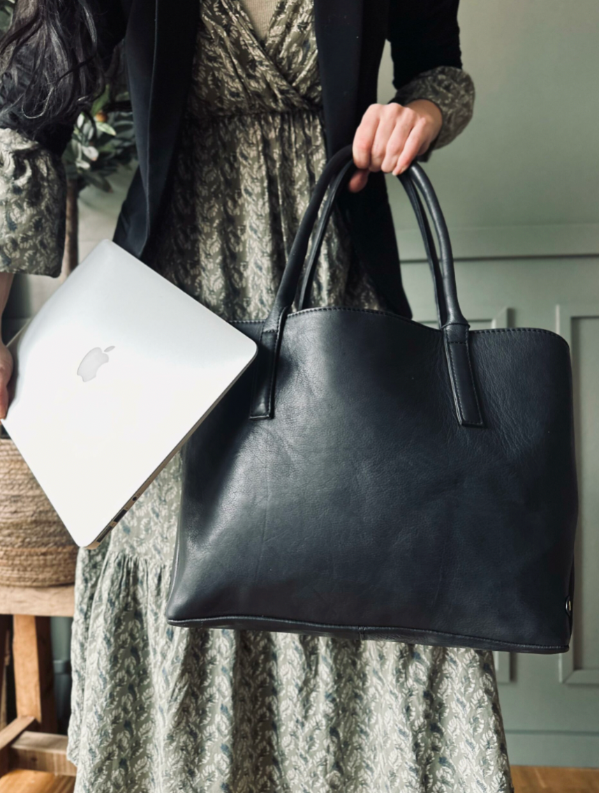 Arbetspåse / shopper – Mjuk sand