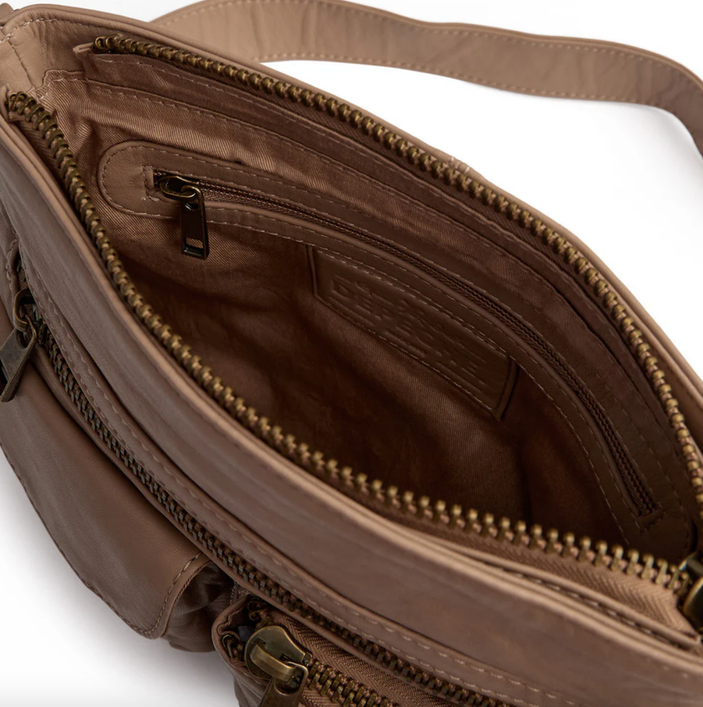 Crossbody LATTE - Ultra mjuk