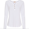 Blus med knappar - Vit
