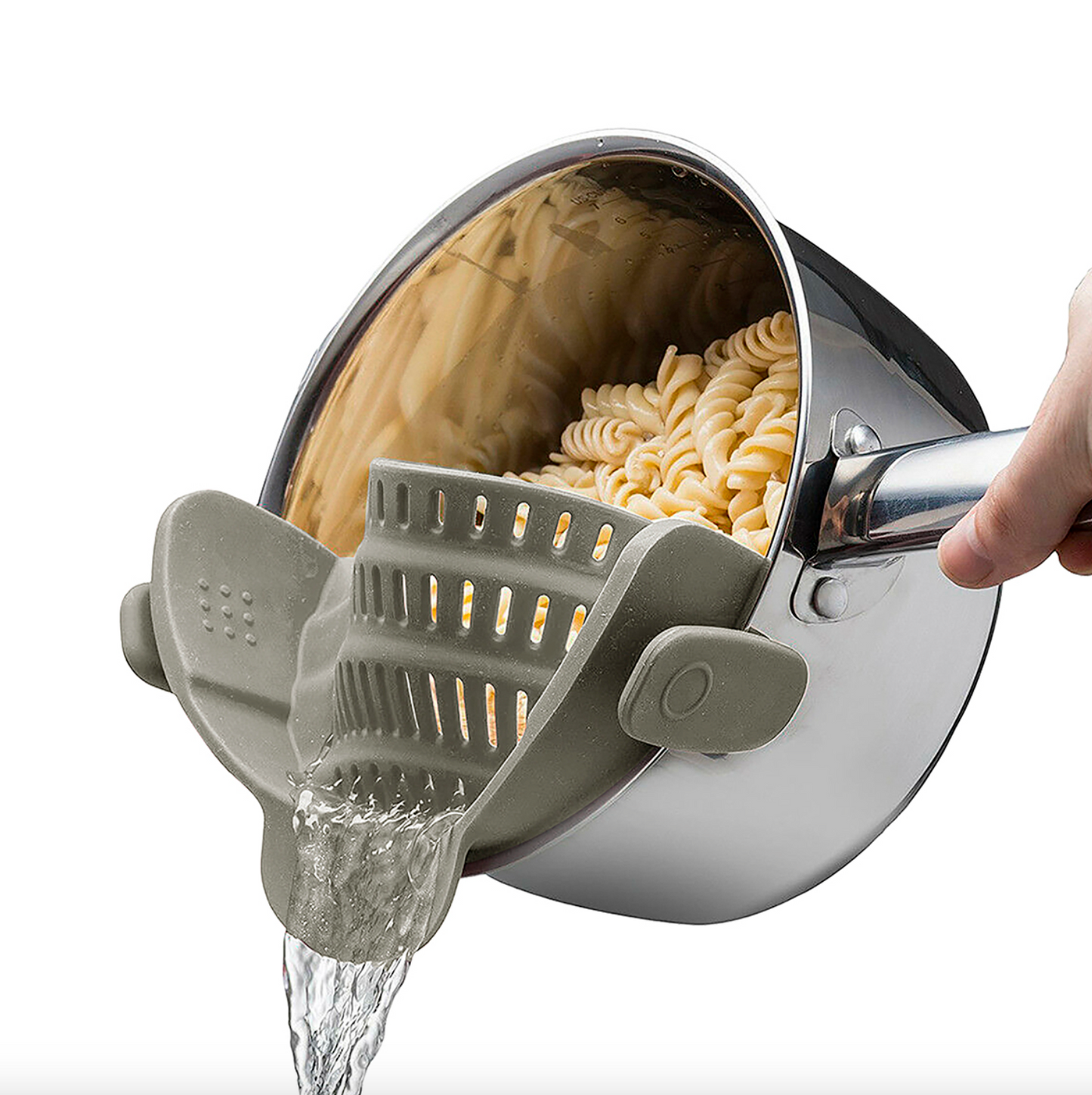 Silikonsil med klämfunktion