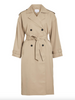 Lång trenchcoat - Savannah Tan