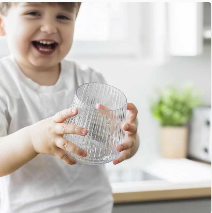 Eleganta plastglas för vardag och fest - 4 st