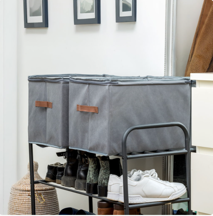 Skoförvaringslådor - 2 st