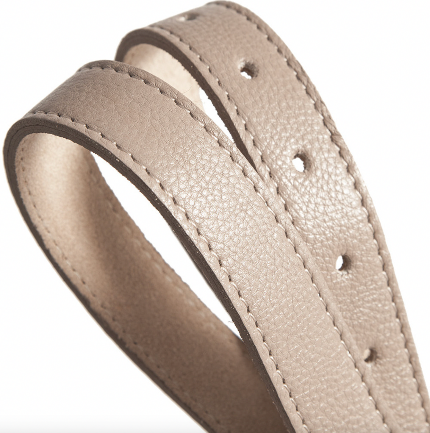 Bälte 3,5 cm - Dusty taupe