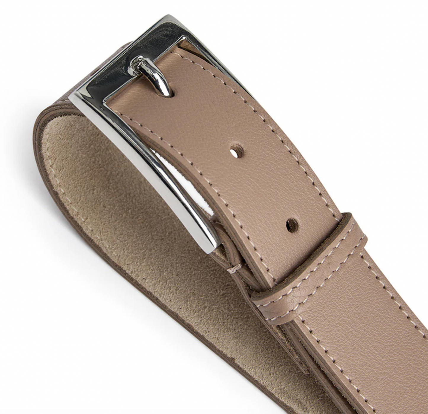 Bälte 3,5 cm - Dusty taupe