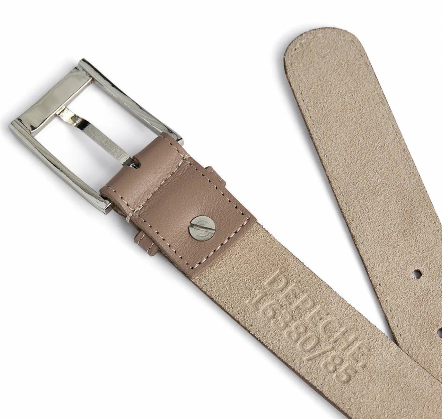 Bälte 3,5 cm - Dusty taupe