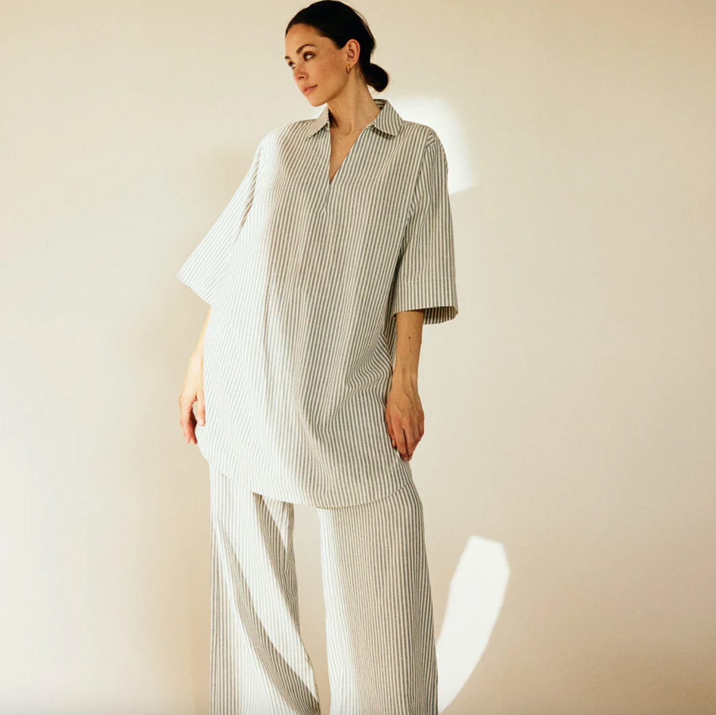 Tunika Hella - Blå Rand