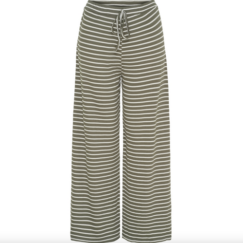 Byxor Mireya - Militär / vit