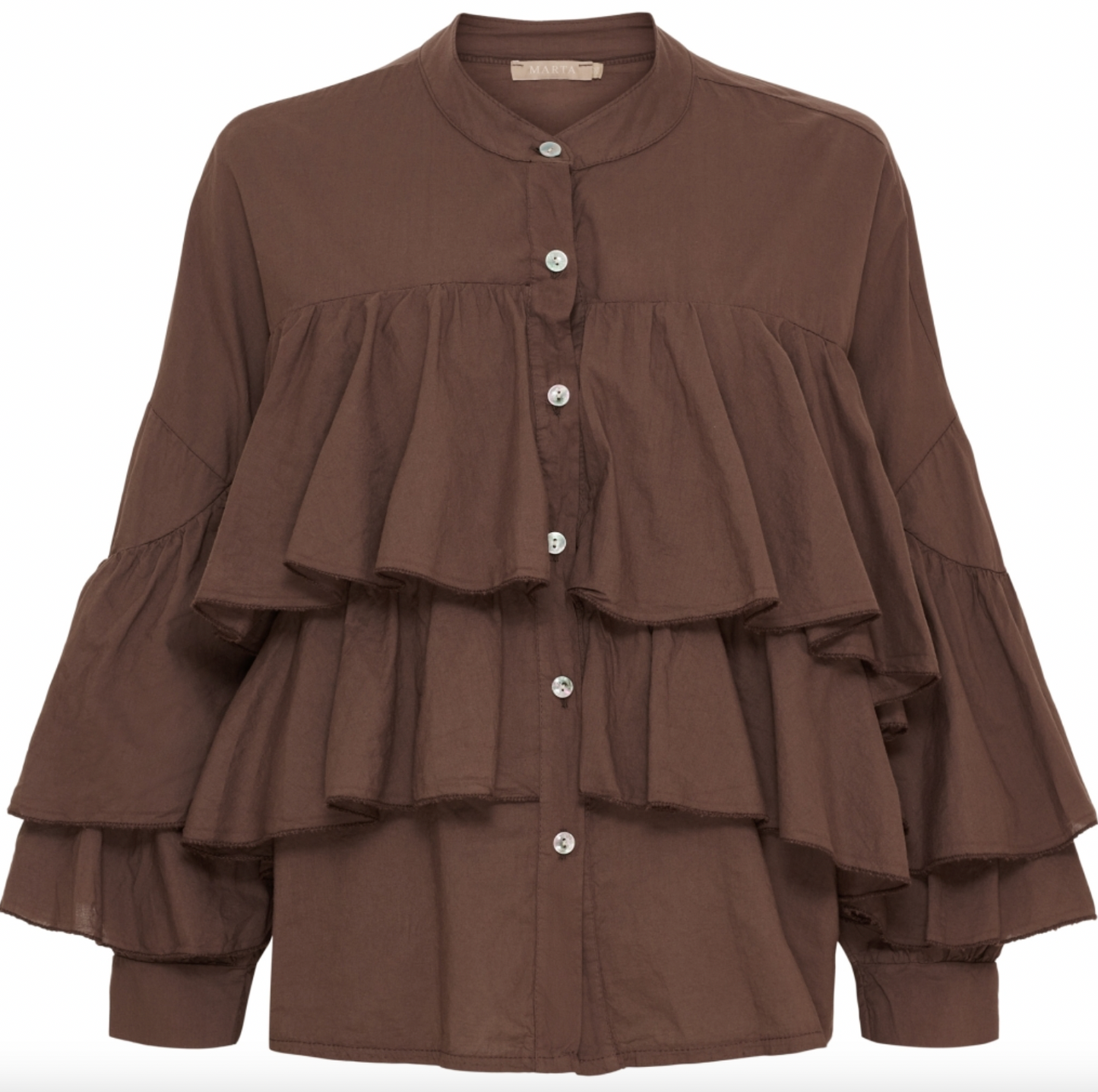 Blus Debbie - Moro brown