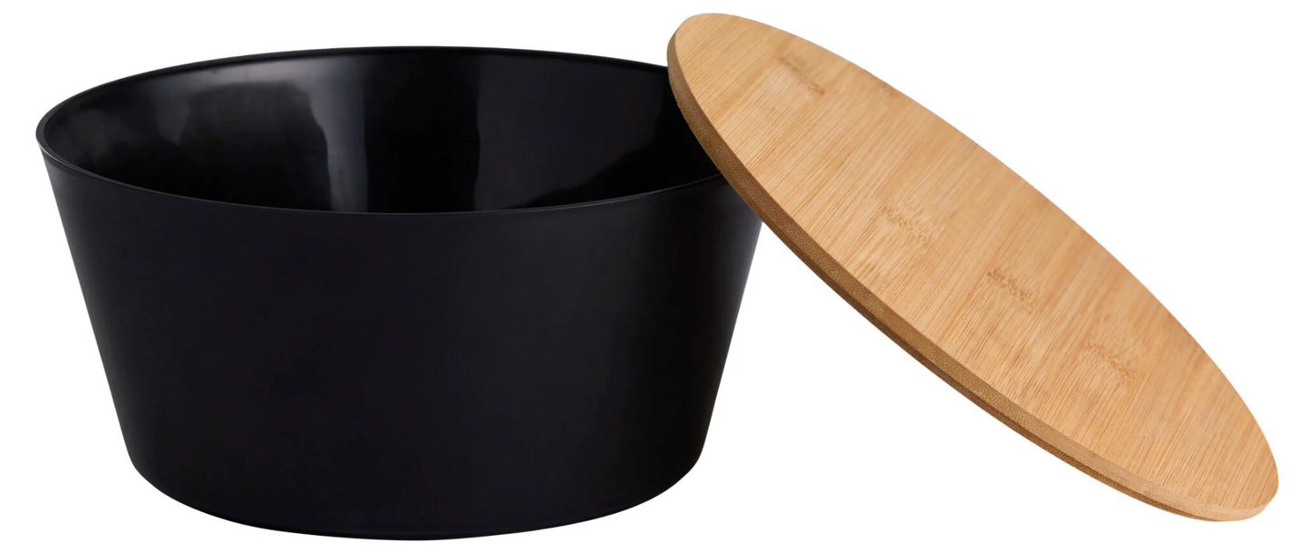 Skål med bambulock
