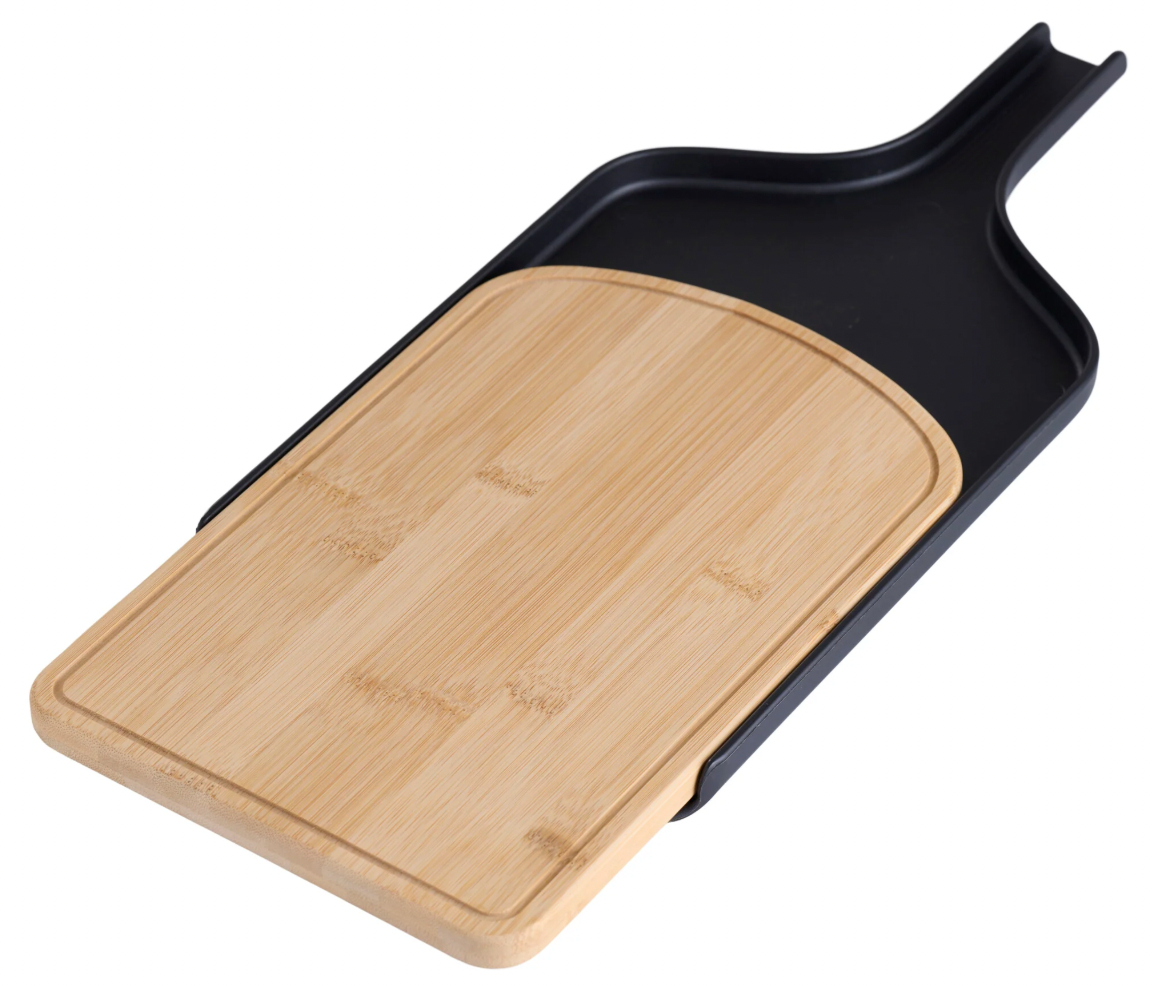 Skärbräda med bricka