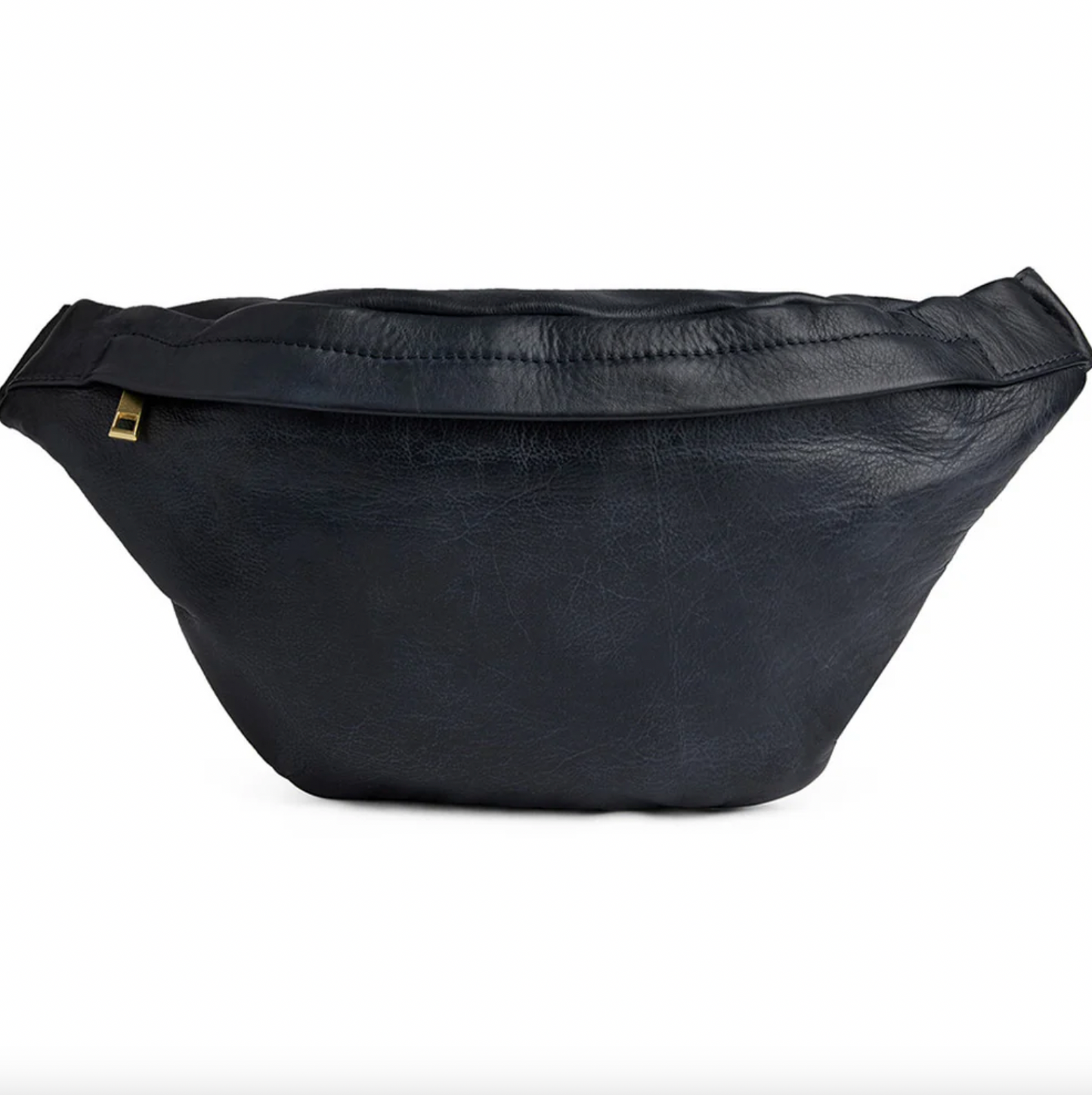 Cool Buffy Bumbag i smörmjukt läder - Midnattblå