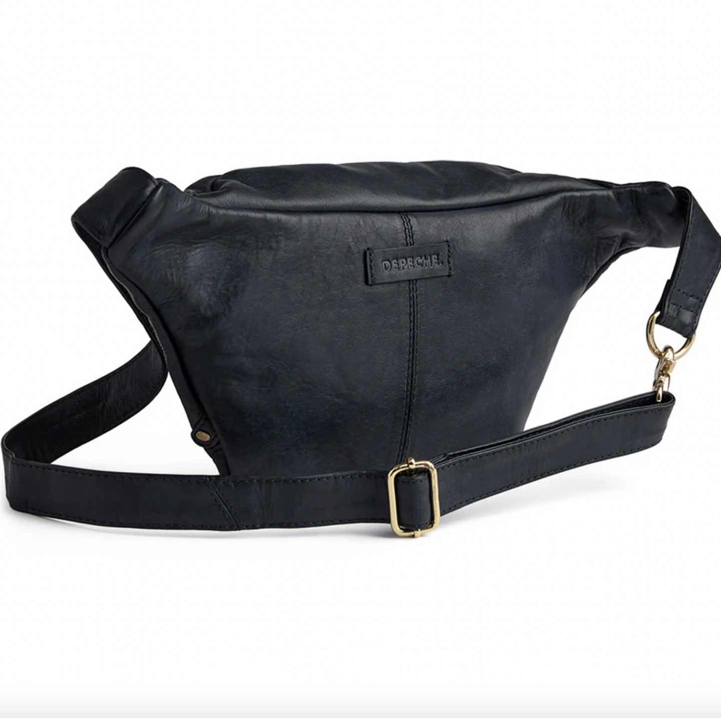 Cool Buffy Bumbag i smörmjukt läder - Midnattblå