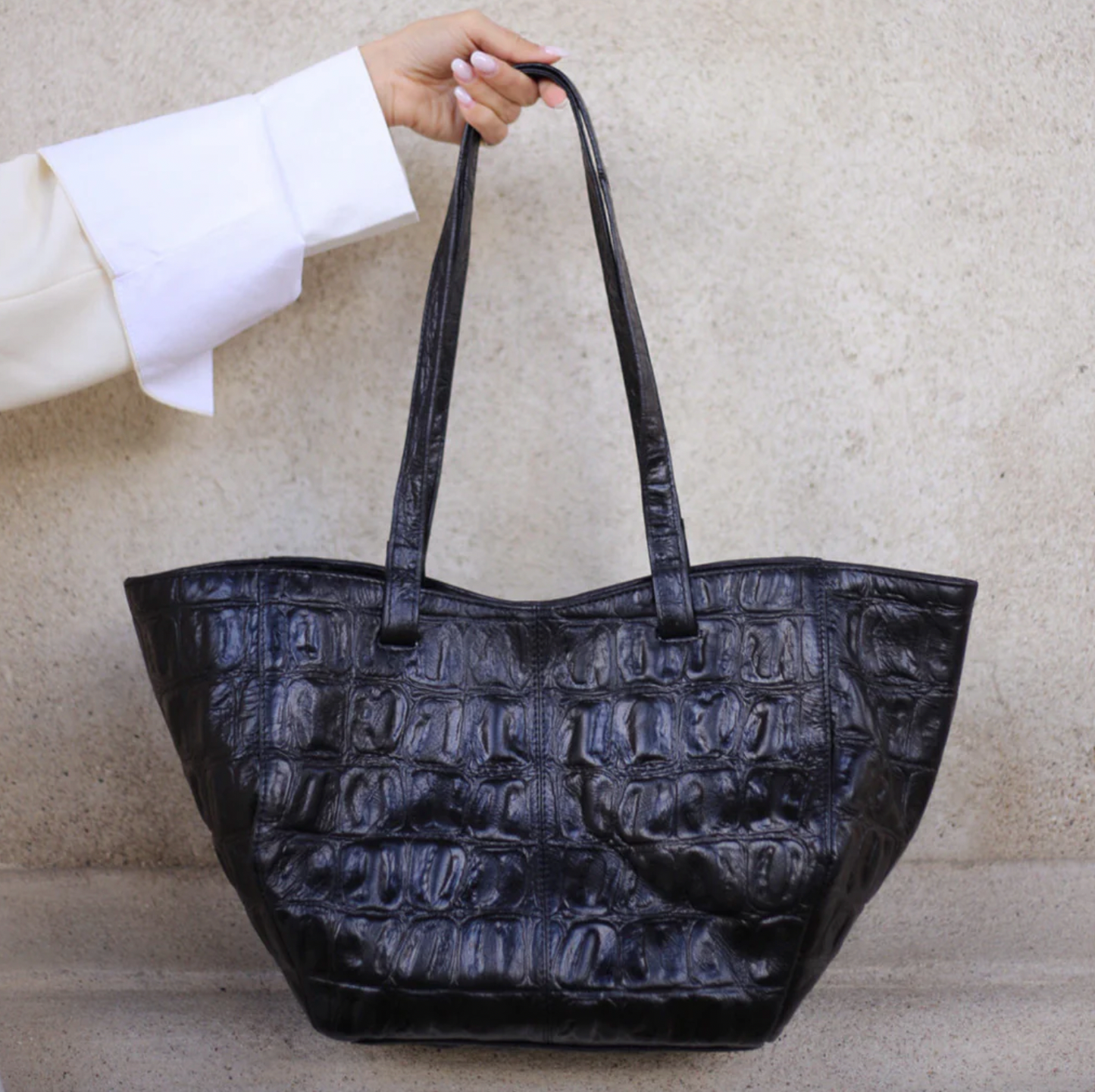 Shopper Croco deluxe
