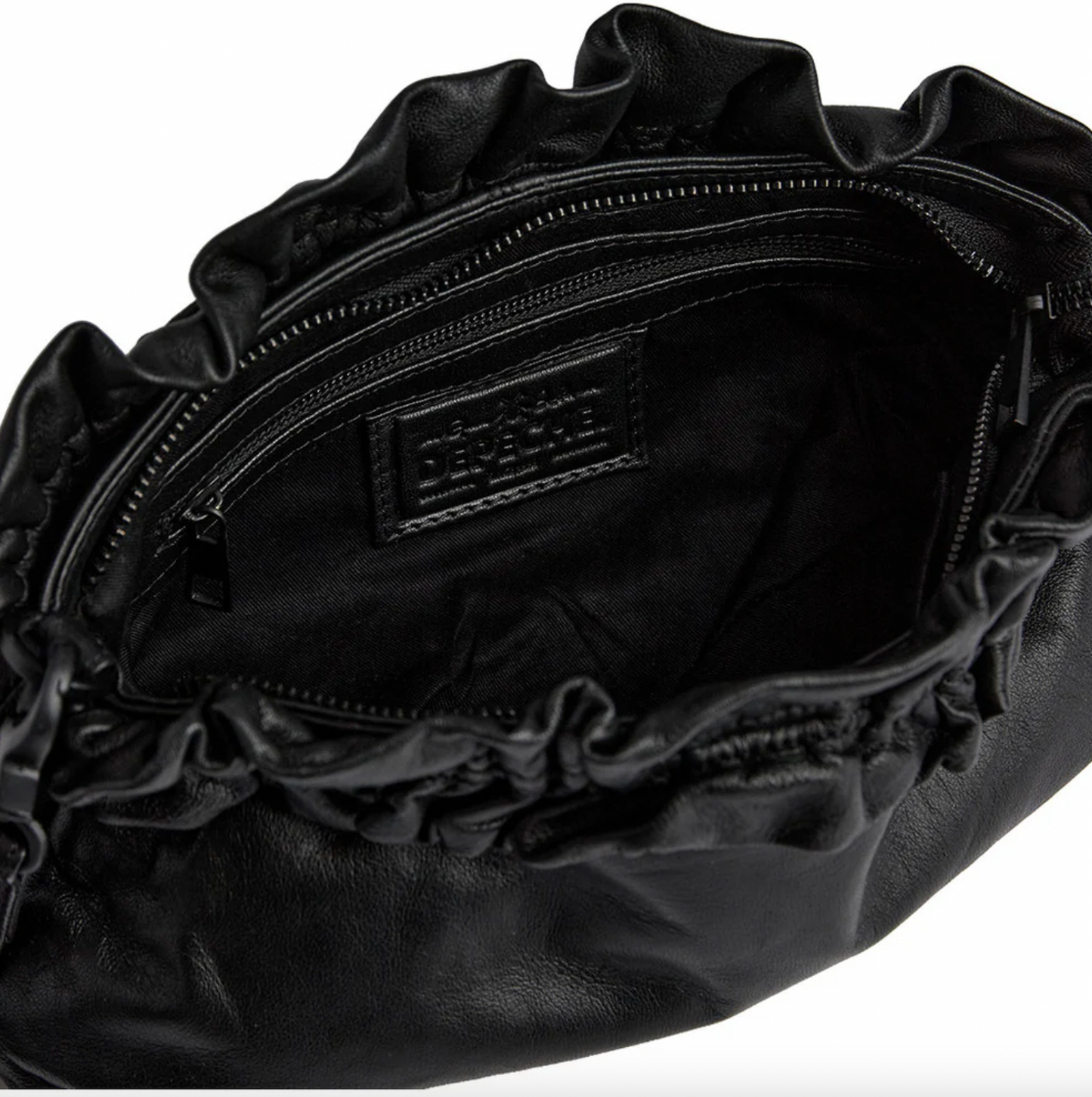 Clutch med volanger Nero