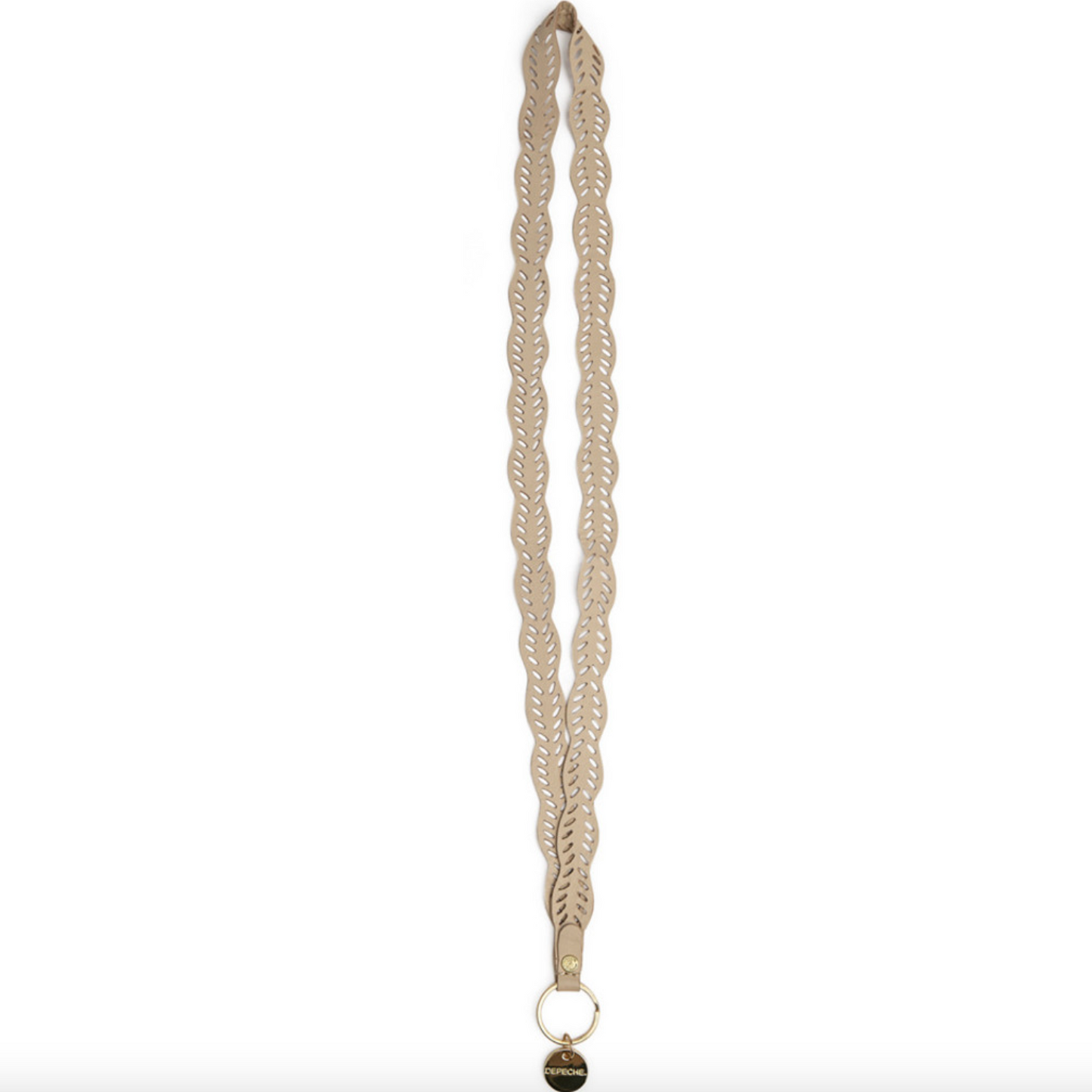 Boho nyckelring - Beige