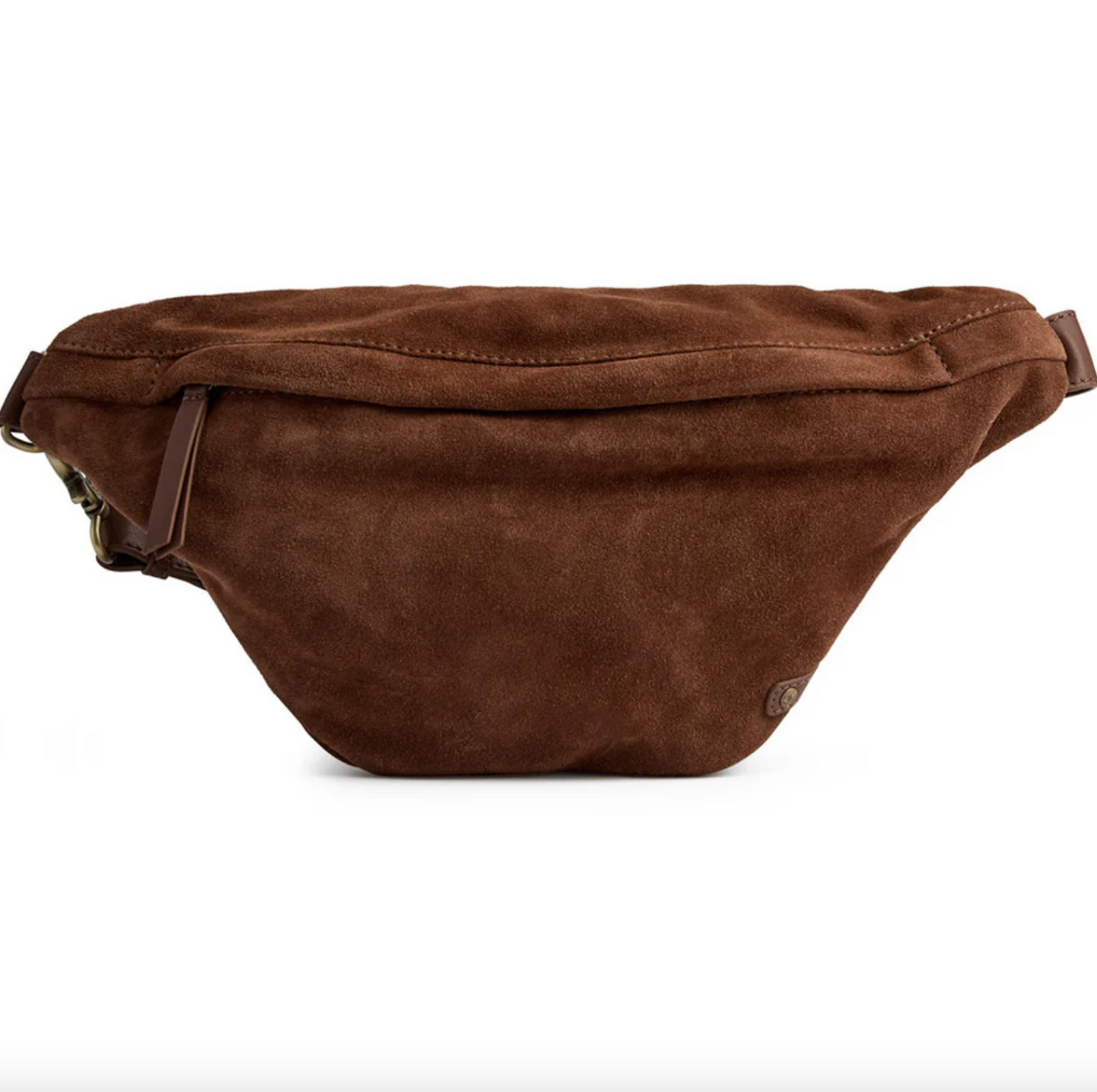Vacker mockamidjeväska - Cognac