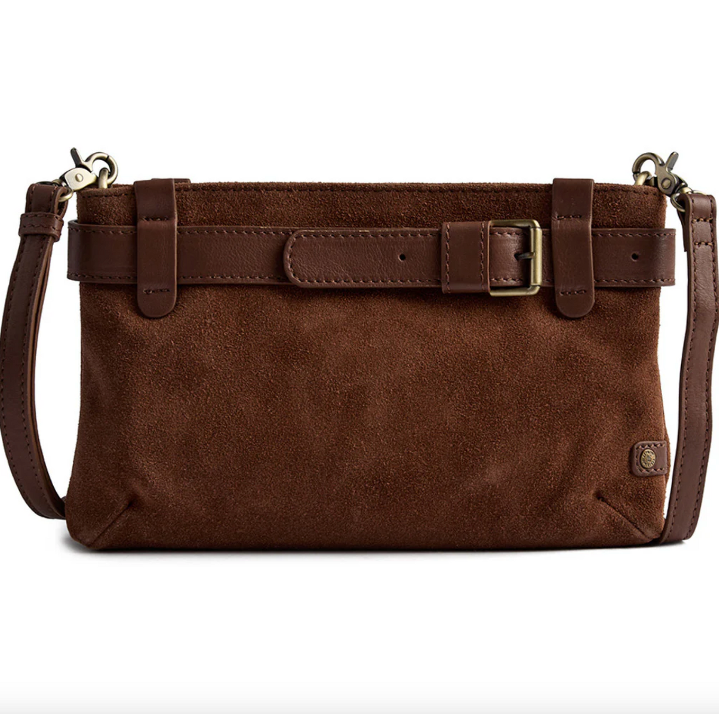 Clutch mockaskinn - Cognac