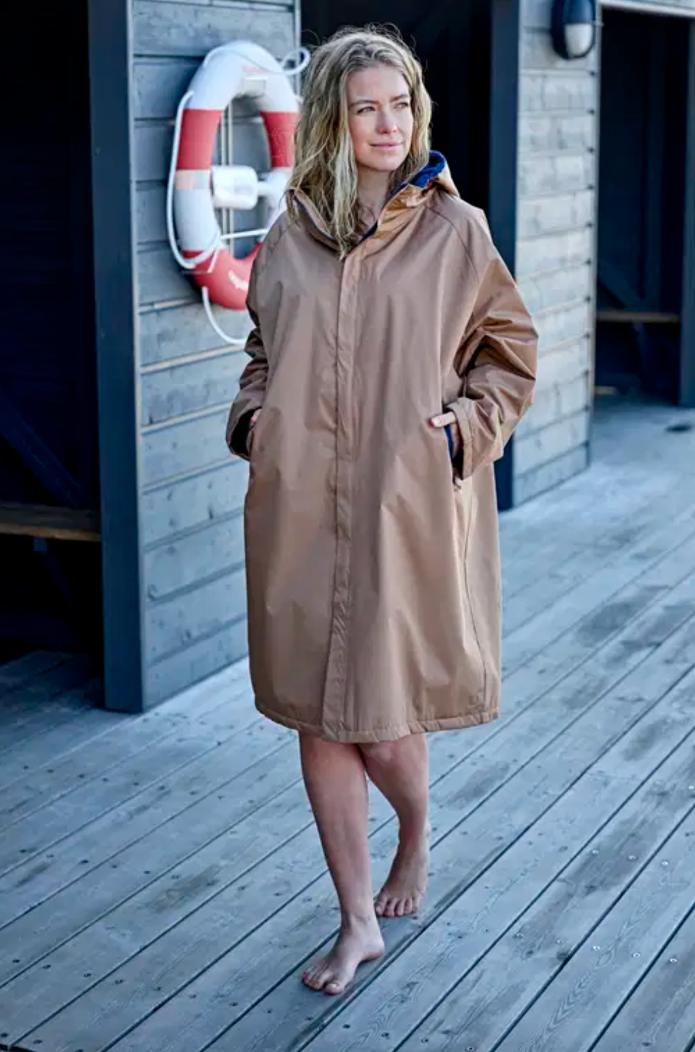 Södahl North Vinterbadrock - Warm Taupe