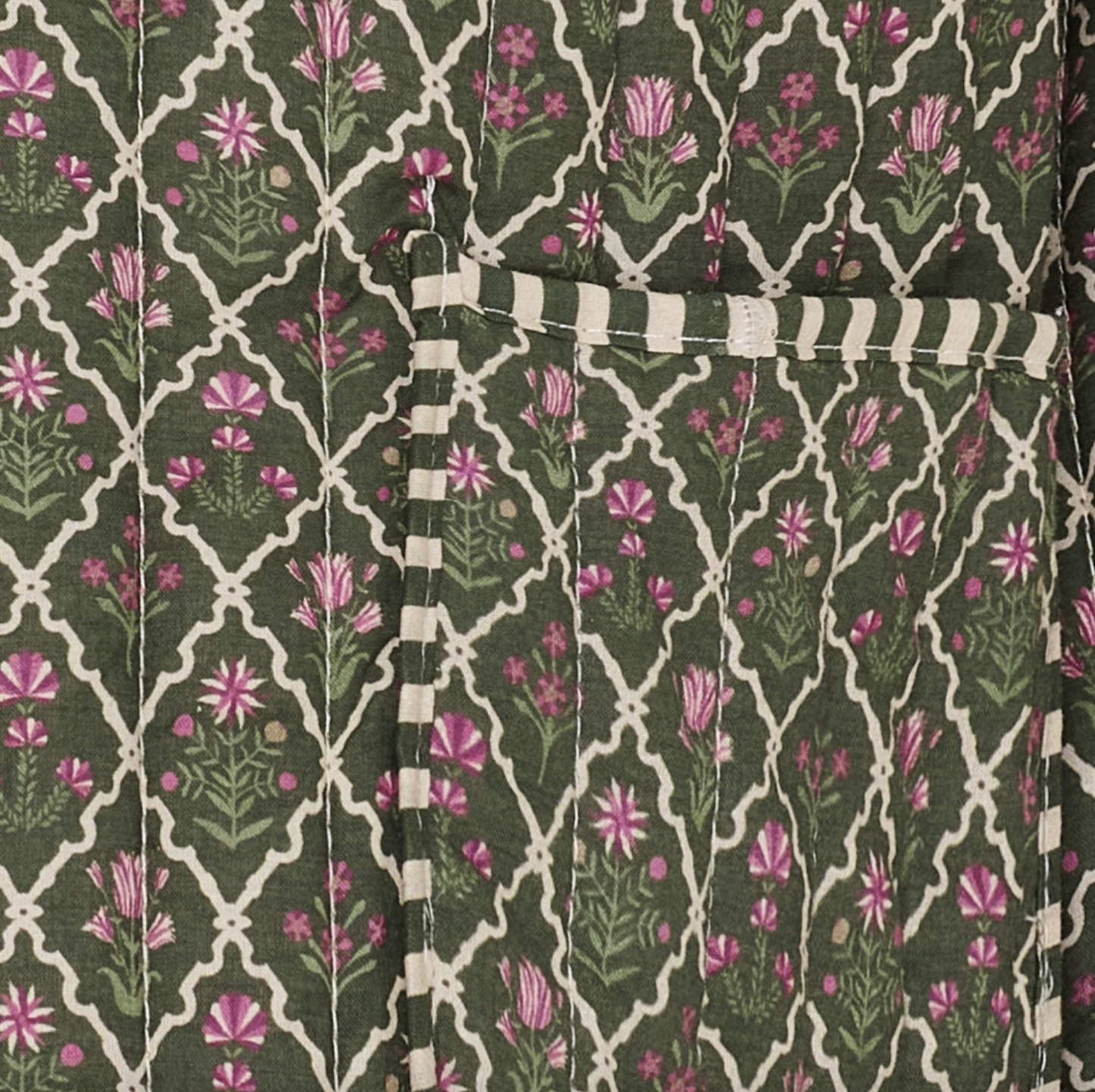 Jacka Quilt Militär