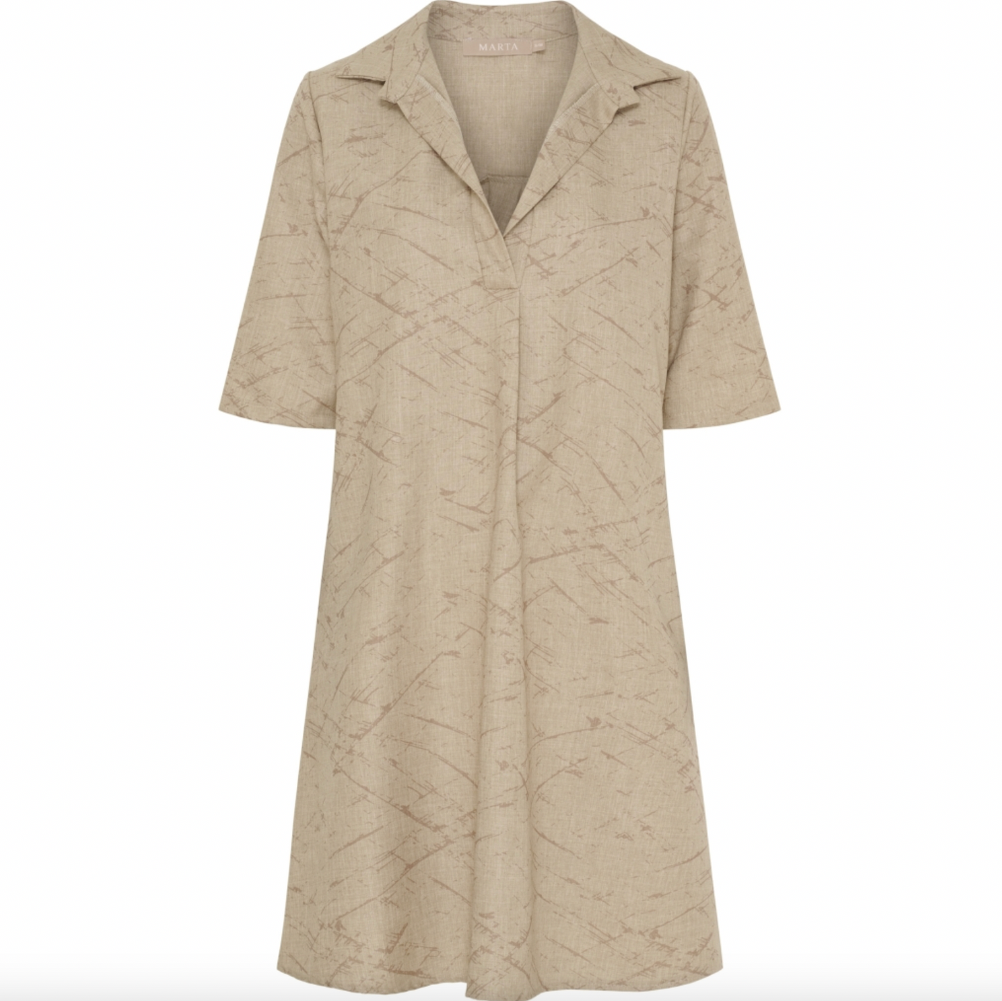 Klänning Bernice Camel