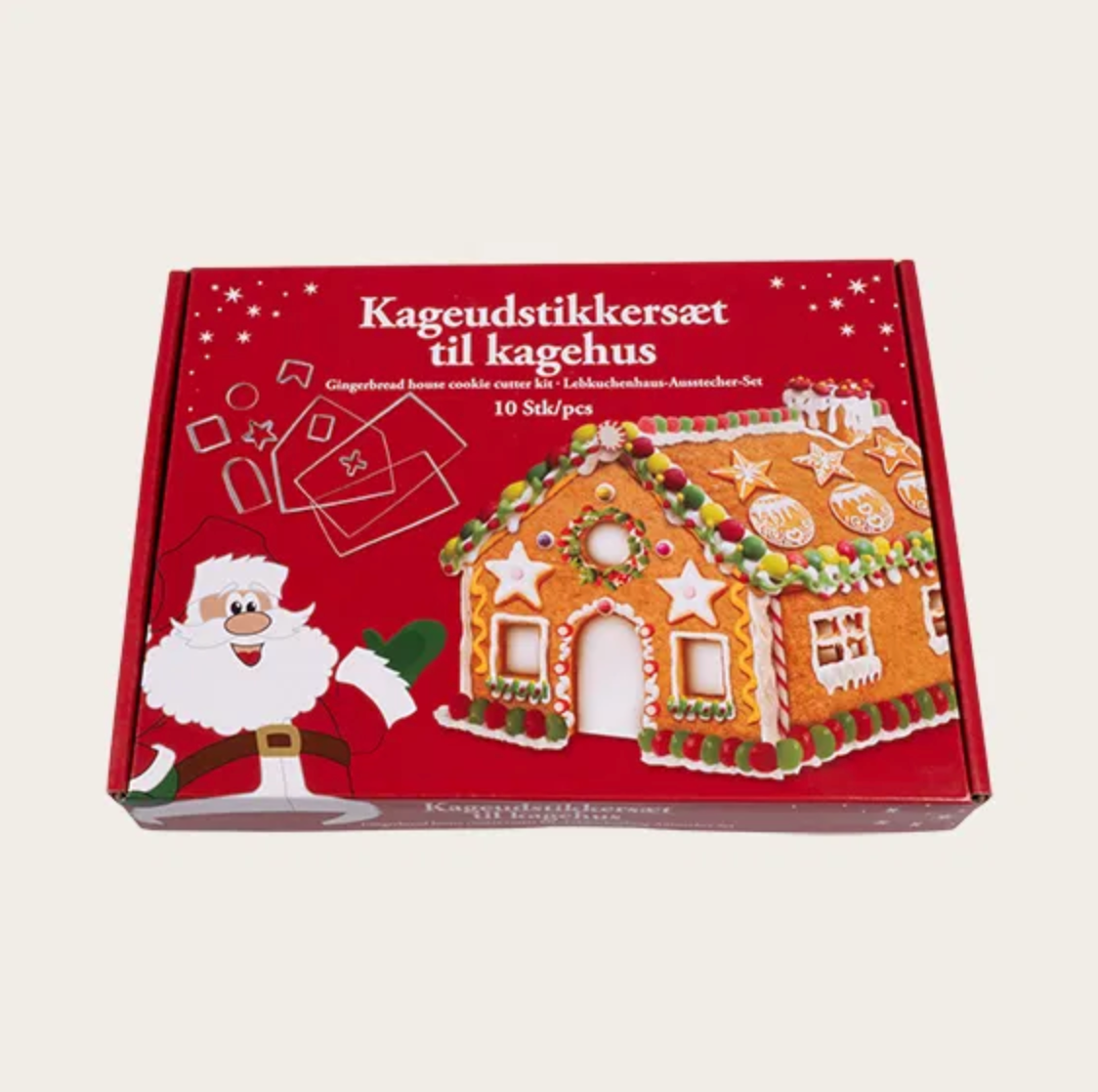 Kakformar till pepparkakshus