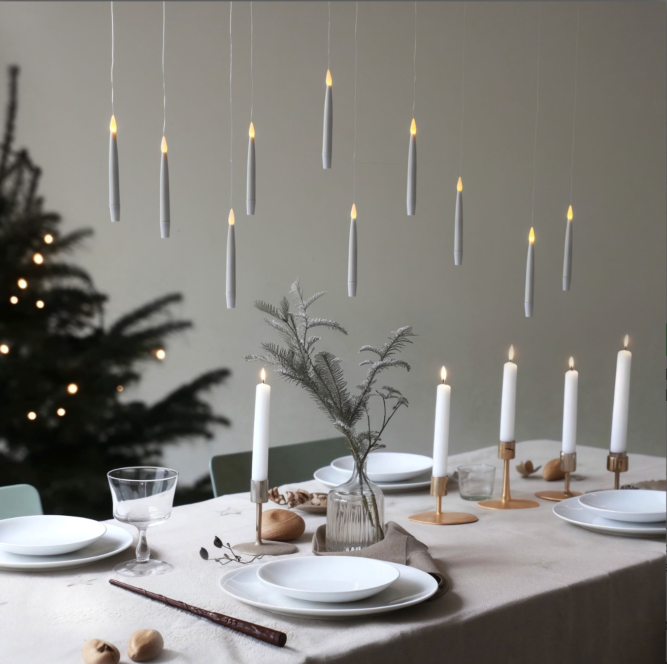 Svävande LED-ljus - 10-pack