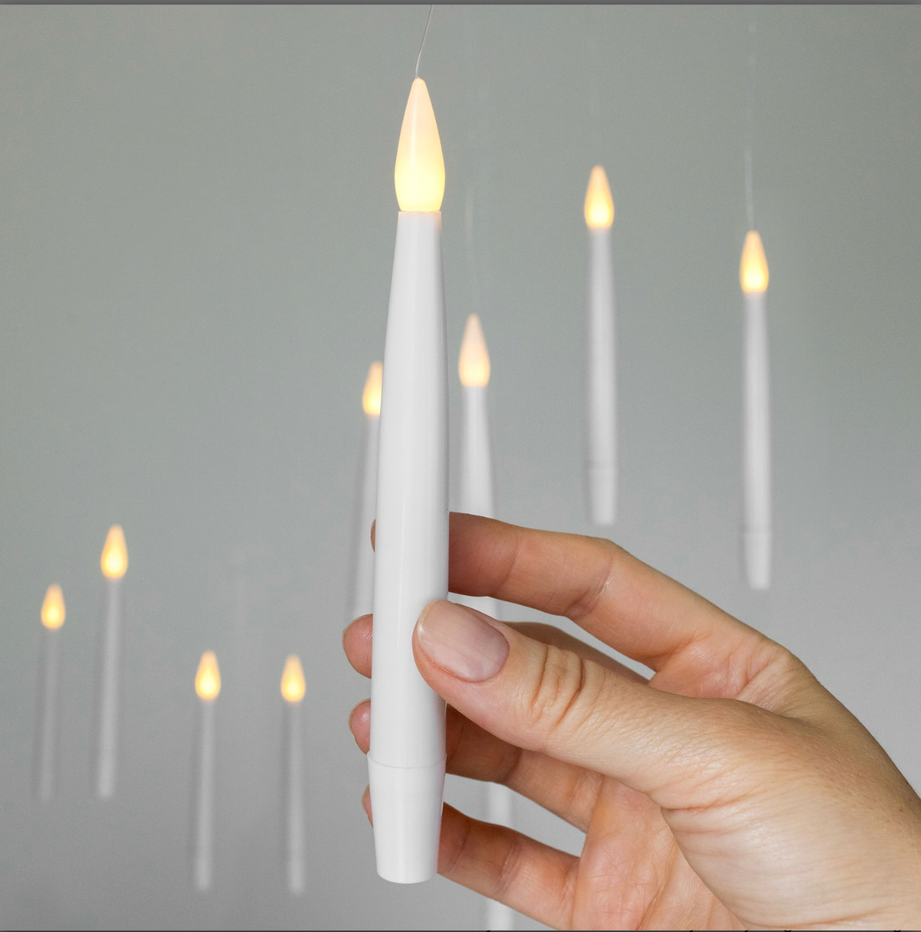 Svävande LED-ljus - 10-pack