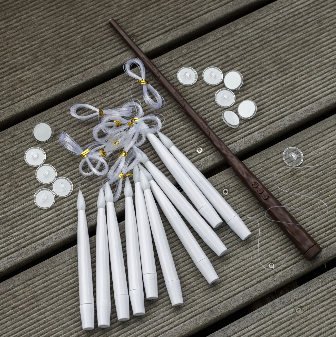 Svävande LED-ljus - 10-pack