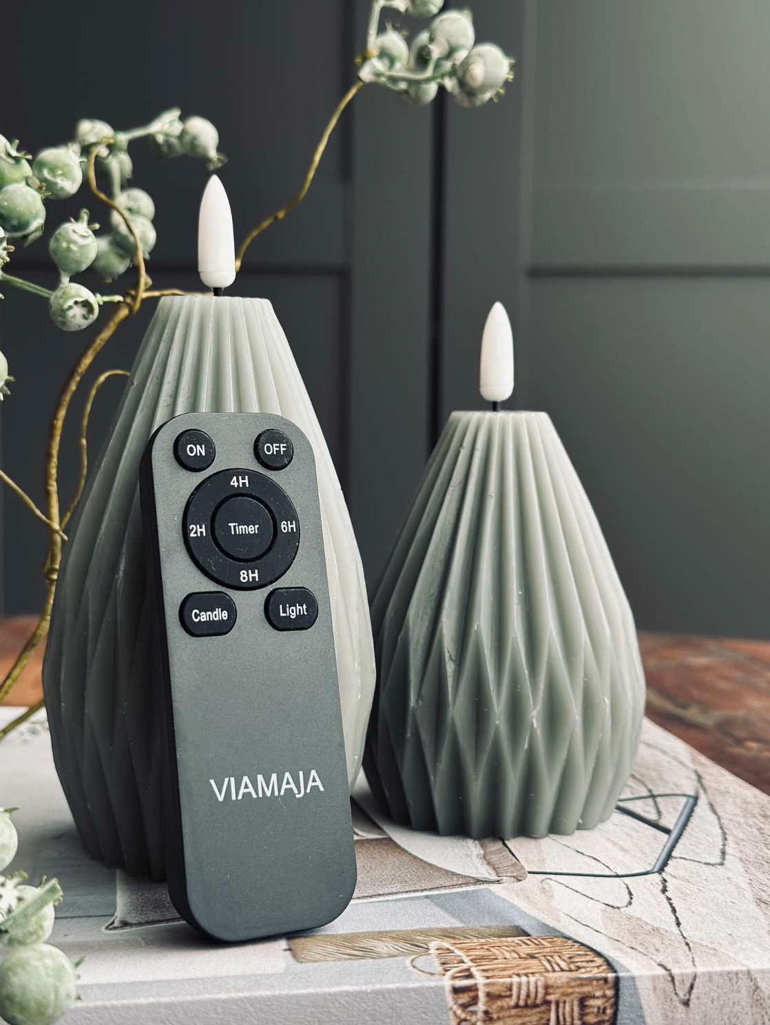 Fjärrkontroll för Stearinljus och Blockljus - Viamaja