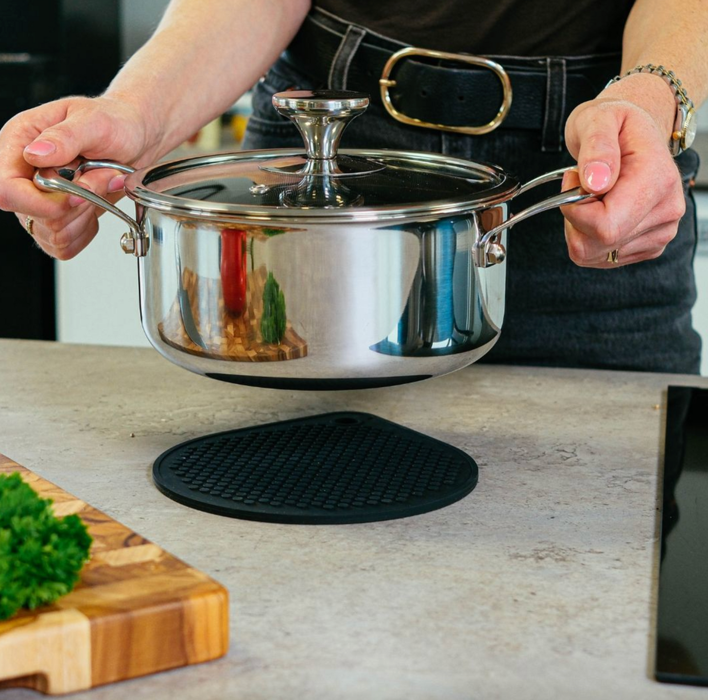 Grytunderlägg med magnet -1 st.