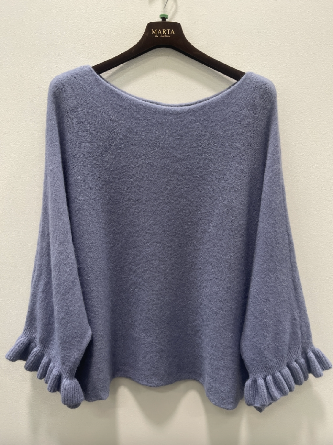 Stickad tröja Elder flower - Jeans