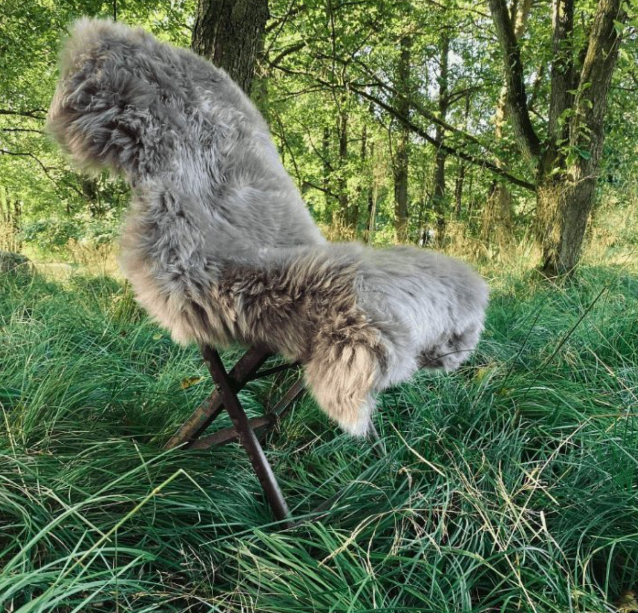 Fårskinn Mocca - 85x55