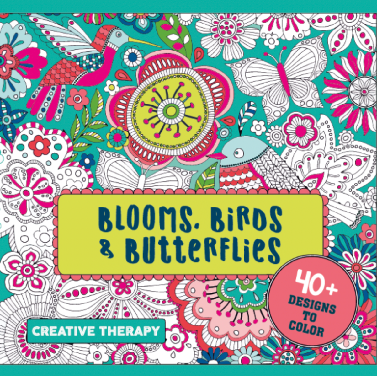 Målarbok för vuxna - MIX