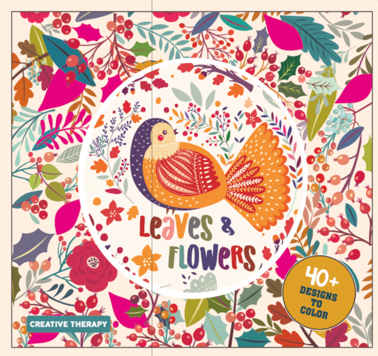 Målarbok för vuxna - MIX