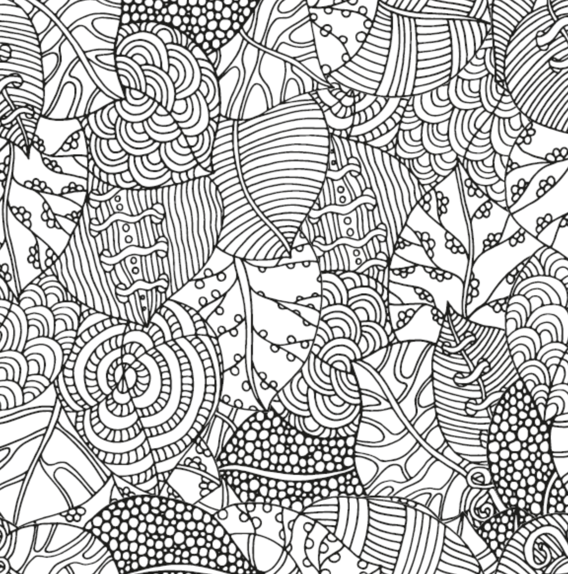 Målarbok för vuxna - MIX