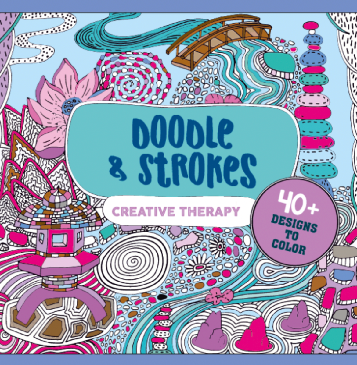 Målarbok för vuxna - MIX